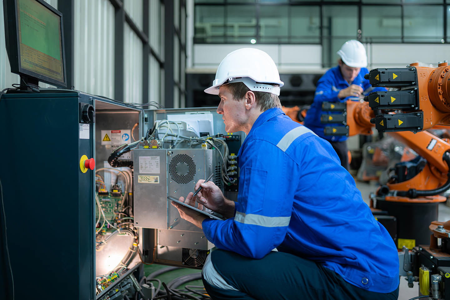 On-site X-ray scanner service and preventive maintenance